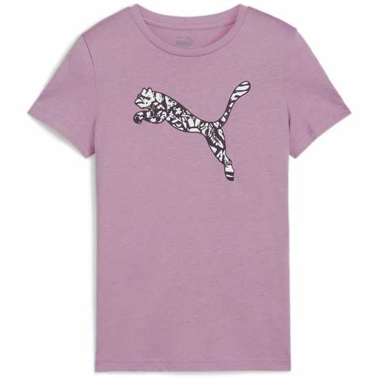 Детски тениски и фланелки Puma Ess+ Graphic Tropicat Tee G T-Shirt Unisex Kids Puma Ess+ Graphic Tropicat Tee G T-Shirt Unisex Kids Детски тениски и фланелки