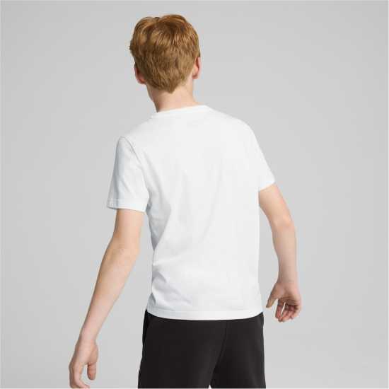 Детски тениски и фланелки Puma Squad Big Graphic Tee B T-Shirt Unisex Kids Пума Бяло Puma Squad Big Graphic Tee B T-Shirt Unisex Kids Пума Бяло Детски тениски и фланелки
