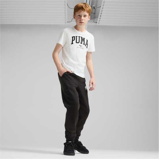 Детски тениски и фланелки Puma Squad Big Graphic Tee B T-Shirt Unisex Kids Пума Бяло Puma Squad Big Graphic Tee B T-Shirt Unisex Kids Пума Бяло Детски тениски и фланелки