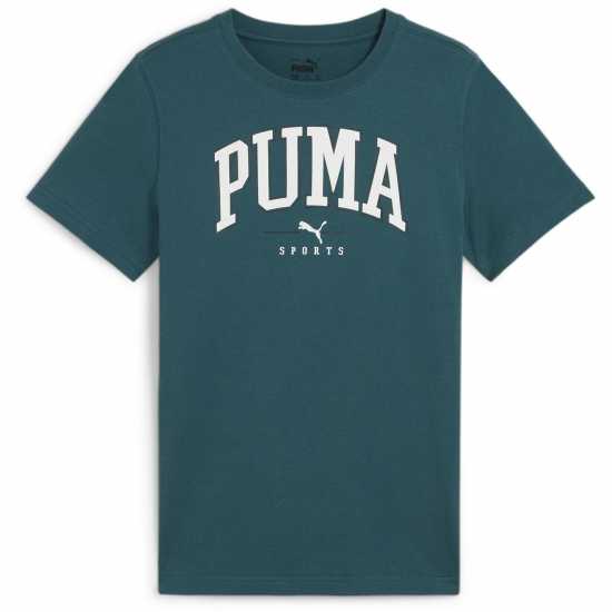 Детски тениски и фланелки Puma Squad Big Graphic Tee B T-Shirt Unisex Kids Зелено Puma Squad Big Graphic Tee B T-Shirt Unisex Kids Зелено Детски тениски и фланелки