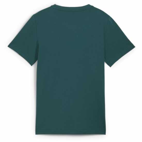 Puma Graphics Tee 1 B T-Shirt Unisex Kids Зелено Детски тениски и фланелки