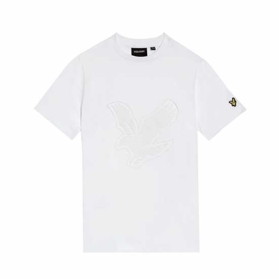 Lyle And Scott Kids' Graphic Regular Fit T-Shirt Бял 626 