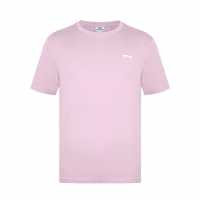 Slazenger Мъжка Риза Plain T-Shirt Mens Baby Pink Мъжки потници