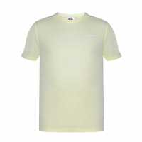 Slazenger Мъжка Тениска Plain T Shirt Mens Pastel Yellow 