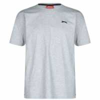 Slazenger Мъжка Тениска Plain T Shirt Mens