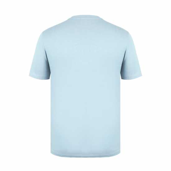 Slazenger Мъжка Риза Plain T-Shirt Mens Powder Blue Мъжки потници