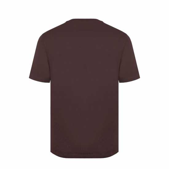 Slazenger Мъжка Риза Plain T-Shirt Mens Chocolate Brown Мъжки тениски и фланелки