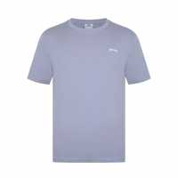 Slazenger Мъжка Риза Plain T-Shirt Mens Прахосана лавандула Мъжки потници