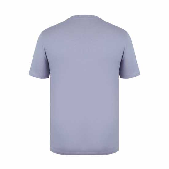 Slazenger Мъжка Риза Plain T-Shirt Mens Прахосана лавандула Мъжки потници