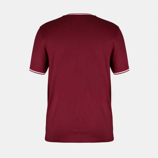 Slazenger Мъжка Тениска Tipped T Shirt Mens  