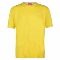 Slazenger Мъжка Тениска Tipped T Shirt Mens Сирус Синьо Мъжко облекло за едри хора