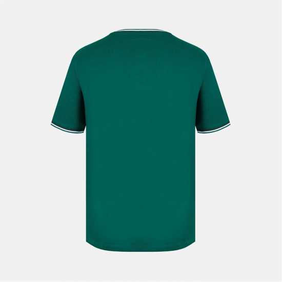 Slazenger Мъжка Тениска Tipped T Shirt Mens  