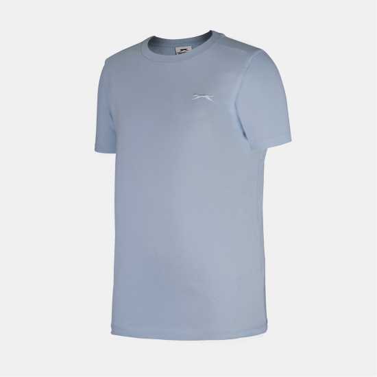 Slazenger Junior Boys Plain Tee shirt  