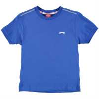 Slazenger Семпла Детска Тениска Plain T Shirt Junior Boys