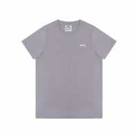 Slazenger Тениска Junior Boys Plain Tee Shirt Dusty Lavender 