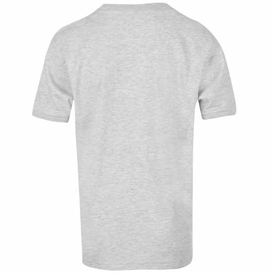 Slazenger Семпла Детска Тениска Plain T Shirt Junior Boys Grey Marl Мъжки тениски и фланелки