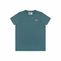 Slazenger Тениска Junior Boys Plain Tee Shirt Синьо-зелено Детски тениски и фланелки