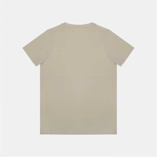 Slazenger Тениска Junior Boys Plain Tee Shirt Stone Детски тениски и фланелки