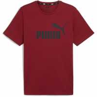 Puma Мъжка Риза Ess Logo Tee (S) T-Shirt Mens Интензивно червено 