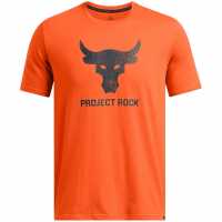 Under Armour Regular Fit Graphic Short-Sleeve T-Shirt Orange 