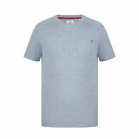 Lee Cooper Regular Fit Pocket Crew T-Shirt Сив марл 