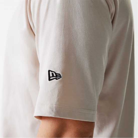 New Era Men's Mlb Essential Oversized T-Shirt NY Cream 