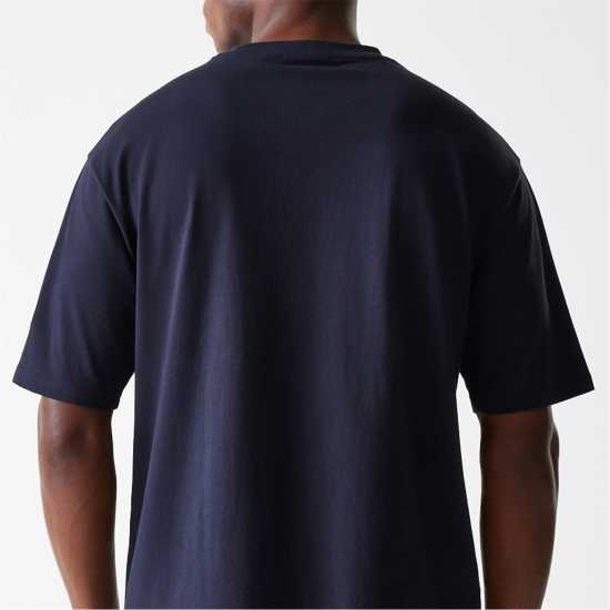 New Era Men's Mlb Essential Oversized T-Shirt NY Navy 
