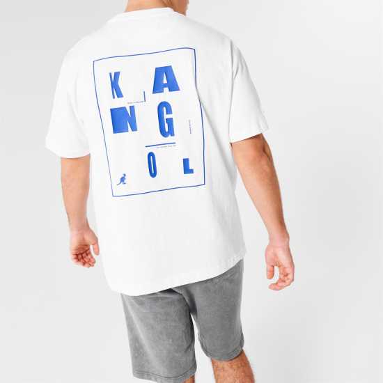 Kangol Мъжка Тениска Back Logo T Shirt Mens