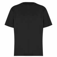 Kangol Мъжка Тениска Poly T Shirt Mens Black Мъжки ризи
