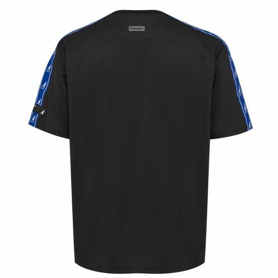 Kangol Мъжка Тениска Poly T Shirt Mens Black Мъжки ризи