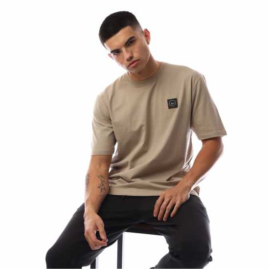 Marshall Artist Men's Siren Regular Fit T-Shirt Камък 