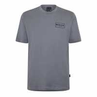 Nicce Franzo Short Sleeve T-Shirt Стил сиво 