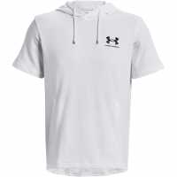 Under Armour Rival Terry Ss Sn99 White Мъжко облекло за едри хора