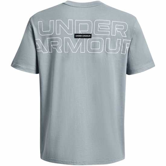 Under Armour Outline Hw Tee 99 Blue Мъжки ризи