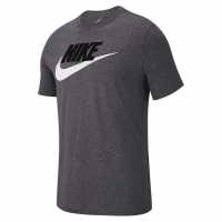 Nike Icon Fut Tee Sn94 Grey/Black Мъжки ризи