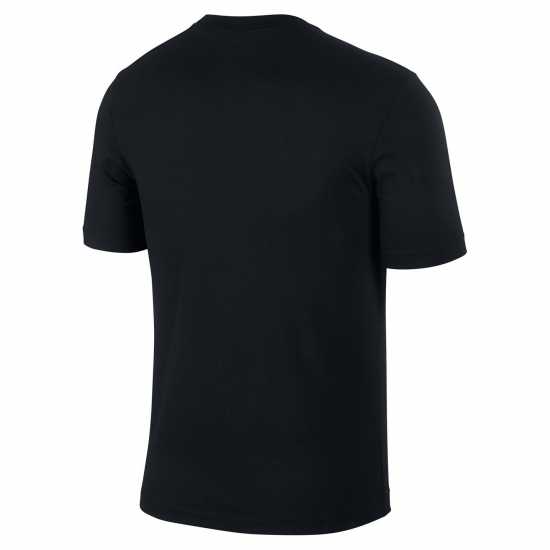 Nike Мъжка Риза Icon Futura T-Shirt Mens Черно/Бяло Nike Мъжка Риза Icon Futura T-Shirt Mens Черно/Бяло
