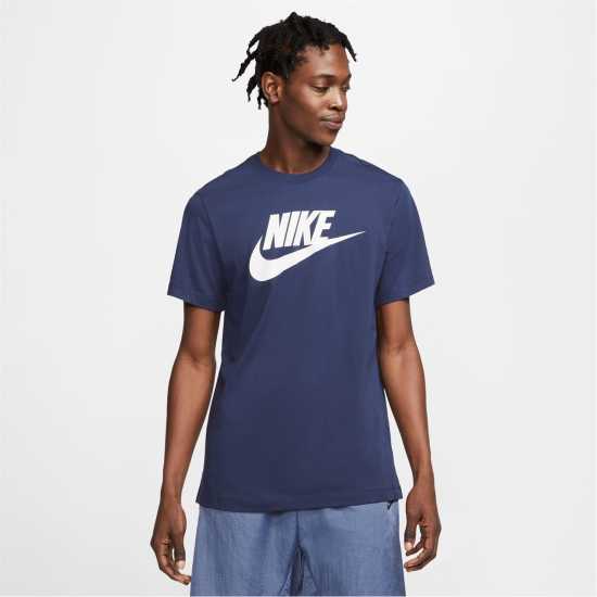 Nike Icon Fut Tee Sn94 Navy/White Мъжки ризи