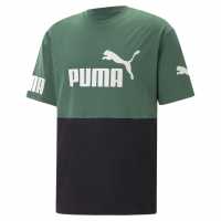 Puma Power Colorblock Tee  Мъжко облекло за едри хора