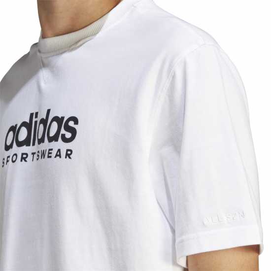 Adidas Мъжка Риза All Szn T-Shirt Mens White - Мъжки ризи