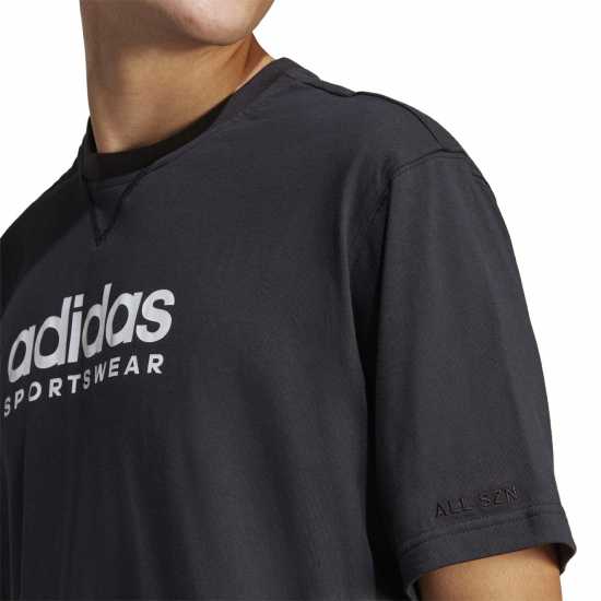 Adidas Мъжка Риза All Szn T-Shirt Mens Black Мъжки ризи