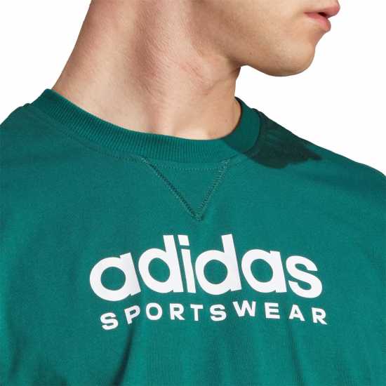 Adidas Мъжка Риза All Szn T-Shirt Mens Col Green Мъжки ризи