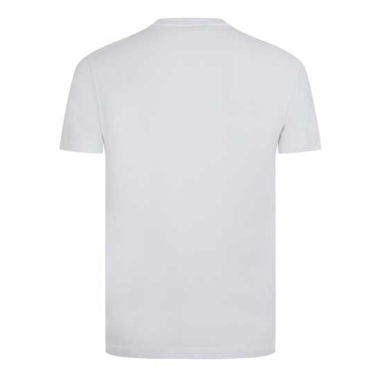 Calvin Klein Мъжка Тениска Core Logo T Shirt Mens PVH WHITE Мъжки ризи