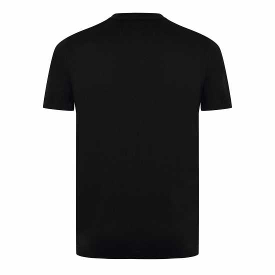 Calvin Klein Мъжка Тениска Core Logo T Shirt Mens PVH Black Мъжки ризи