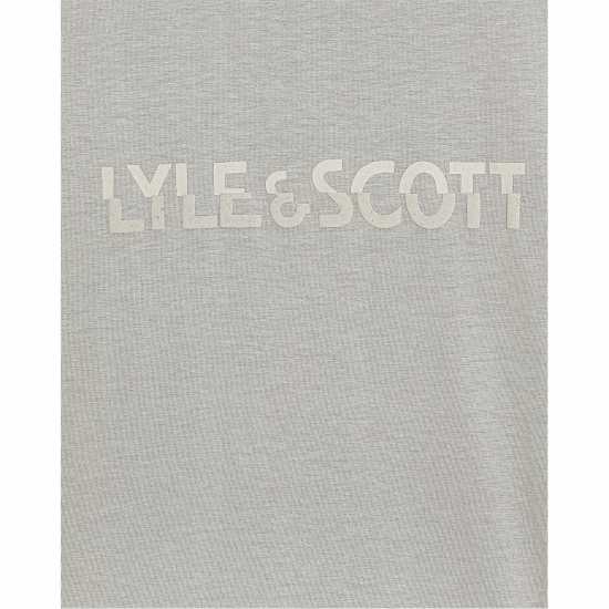 Lyle And Scott Kids' Logo Regular Fit T-Shirt Акуленска кожа X852 