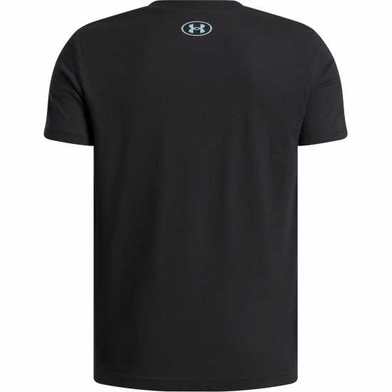 Under Armour Ua Logo Collage Tee Jn63 Black 