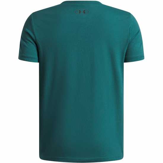 Under Armour Ua Logo Collage Tee Jn63 Rack Green/Blck 