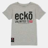 Ecko Boys Tee Xdrive Jn99 Сиво 