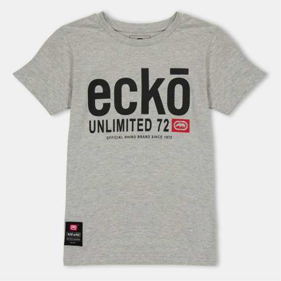 Ecko Boys Tee Xdrive Jn99 Сиво 