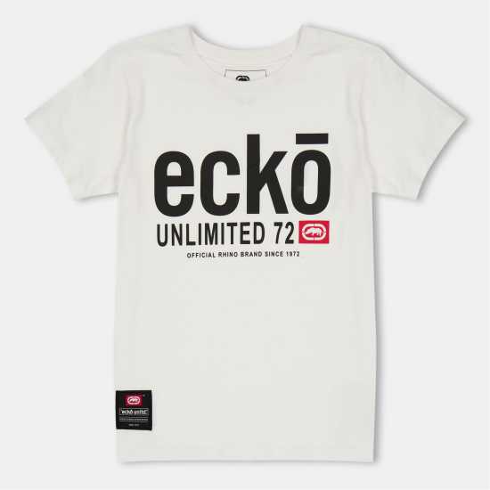 Ecko Boys Tee Xdrive Jn99 Бяло Ecko Boys Tee Xdrive Jn99 Бяло
