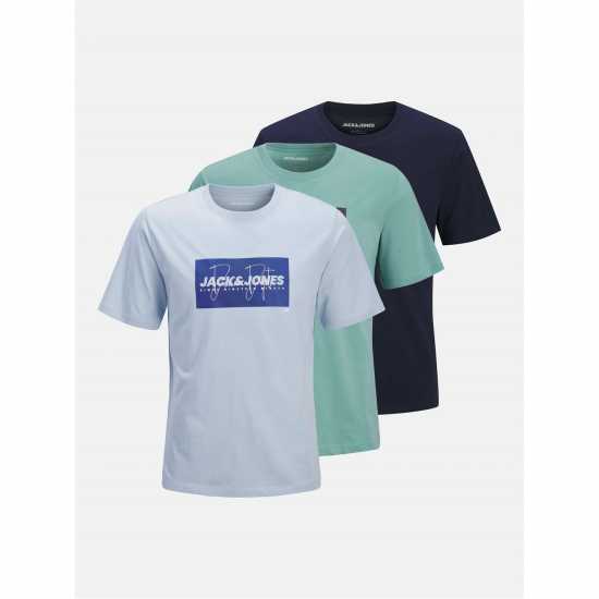Jack And Jones Kids' T-Shirt Nvy/Min/Blu 